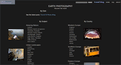 Desktop Screenshot of earth-photography.com